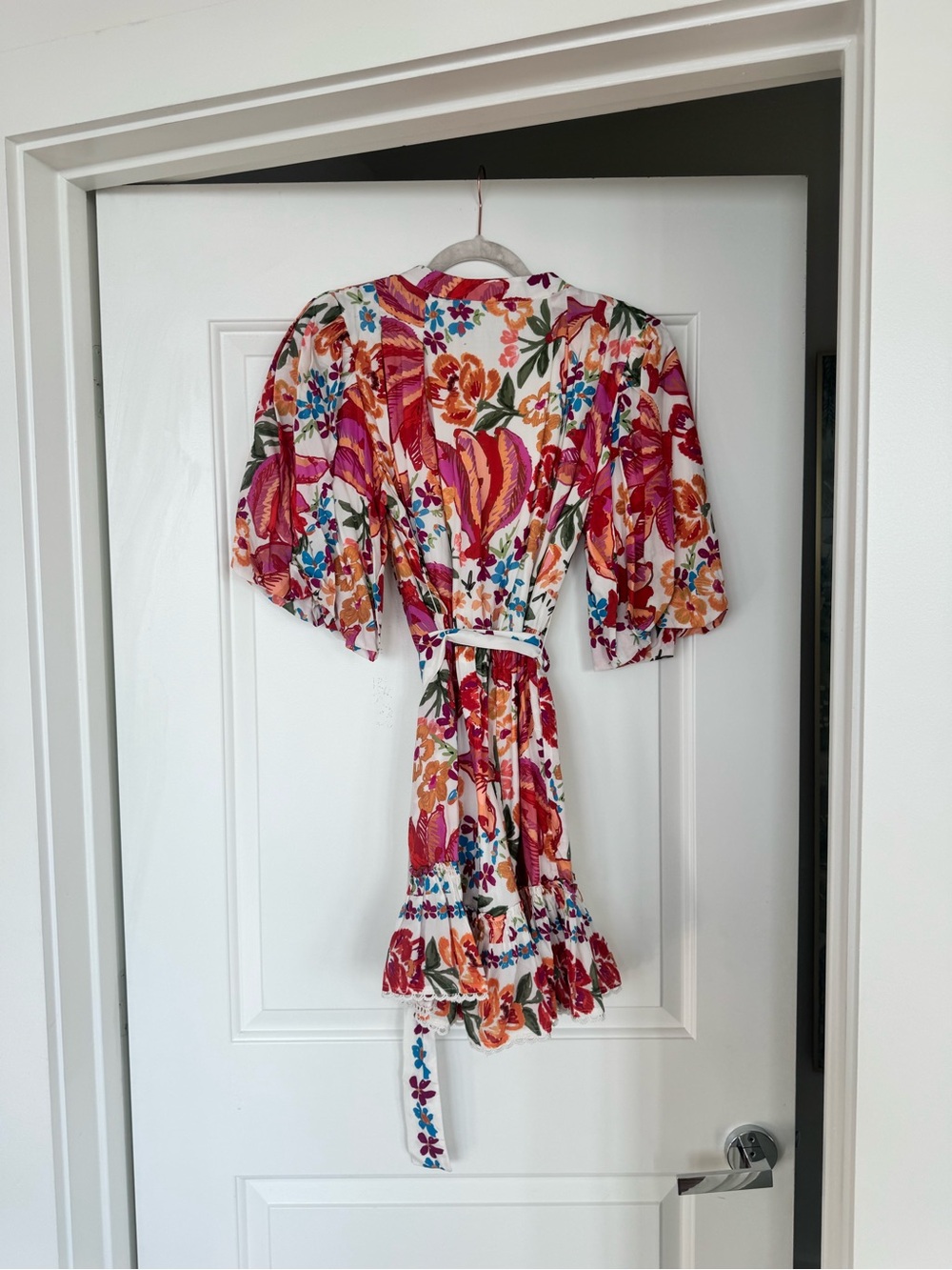 Farm Rio Spring Bananas Mini Dress - Picture 5 of 10